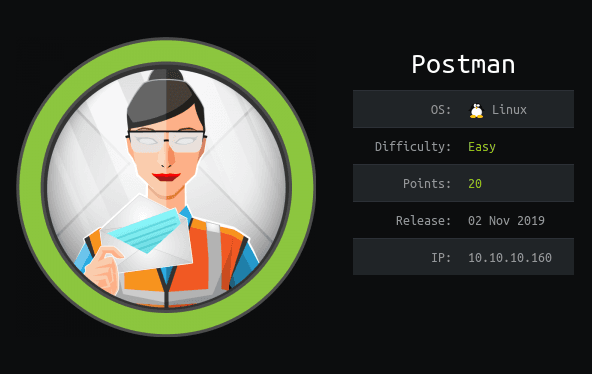 Postman Write-up (HTB)